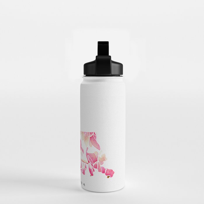 Louisiana State Flower - Magnolias Water Bottle Gallery Image 2