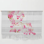Louisiana State Flower - Magnolias Wall Hanging Gallery Image 1