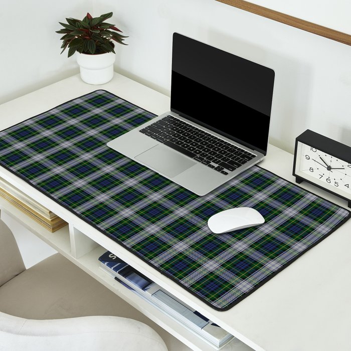 Dress Gordon Scottish Tartan Plaid Pattern Desk Mat Gallery Image 2