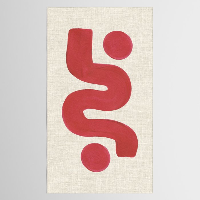 Double Red River Sun Tablecloth Gallery Image 2
