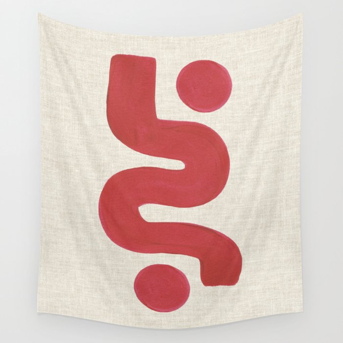 Double Red River Sun Wall Tapestry Gallery Image 4