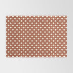 Vintage Stars X Brick Red Rug Gallery Image 2