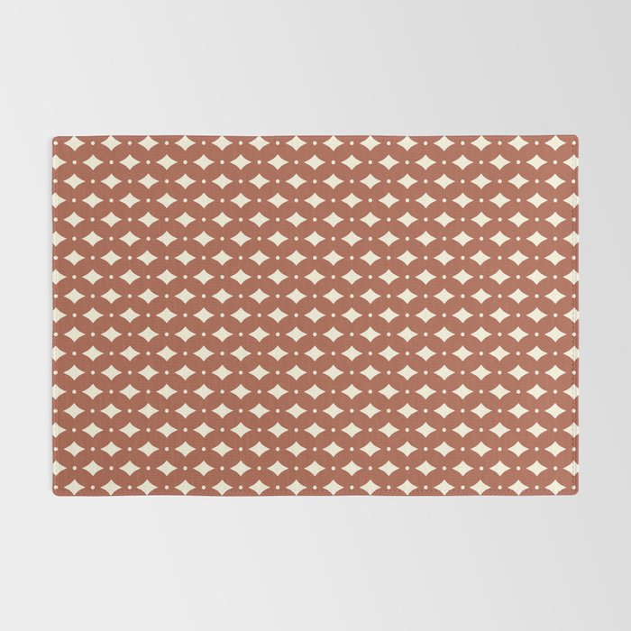 Vintage Stars X Brick Red Rug Gallery Image 2