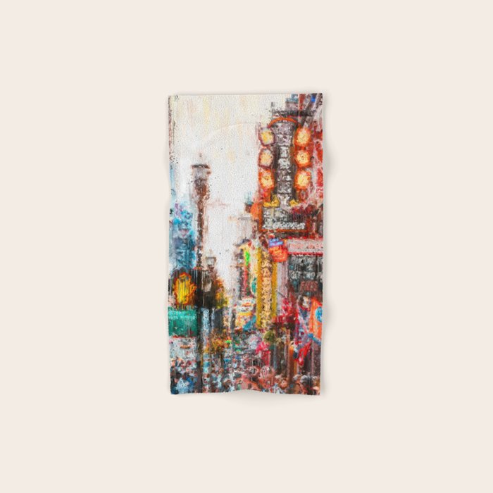 Nashville, Tennessee Bath Towel Gallery Image 1
