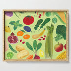 Fruits and Veggies Serving Tray Gallery Image 1