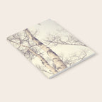 Winter Birch Trees - Scandinavian decor nature photograph Notebook Gallery Image 2