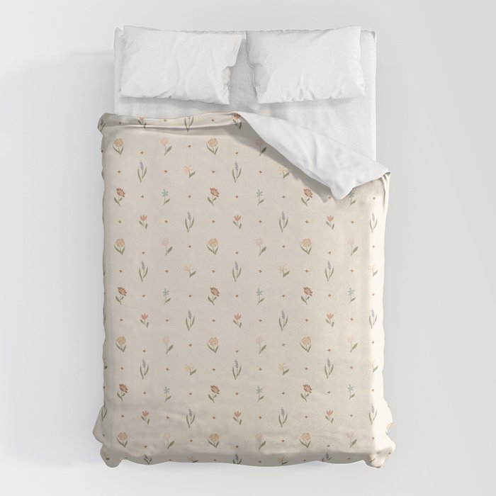 Folk Wildflowers Duvet Cover Gallery Image 6