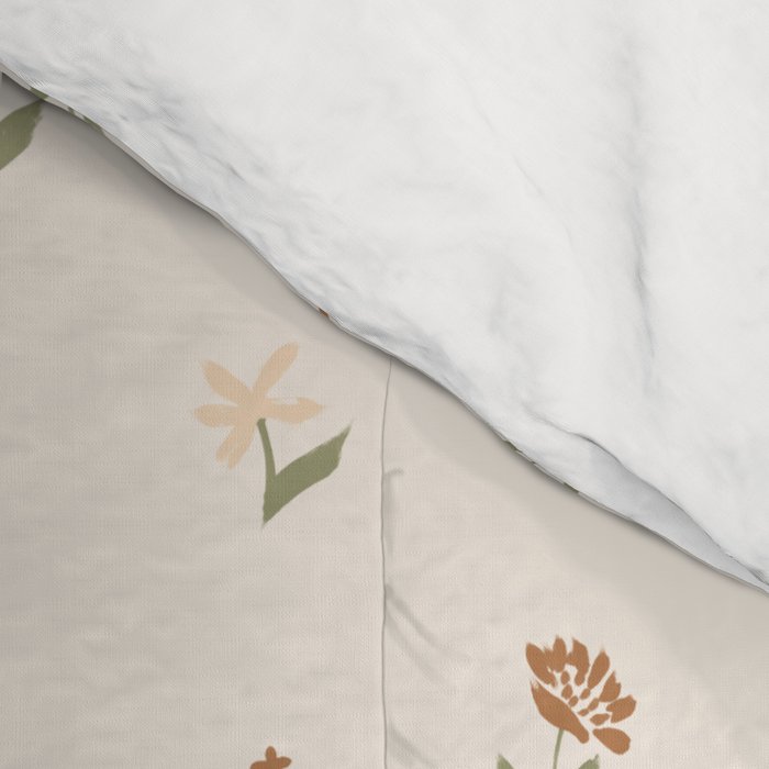 Folk Wildflowers Comforter Gallery Image 4