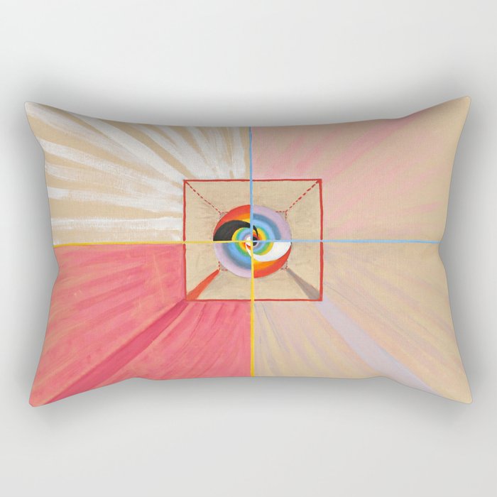 Hilma af Klint "The Swan, No. 11, Group IX-SUW" Rectangular Pillow Gallery Image 1