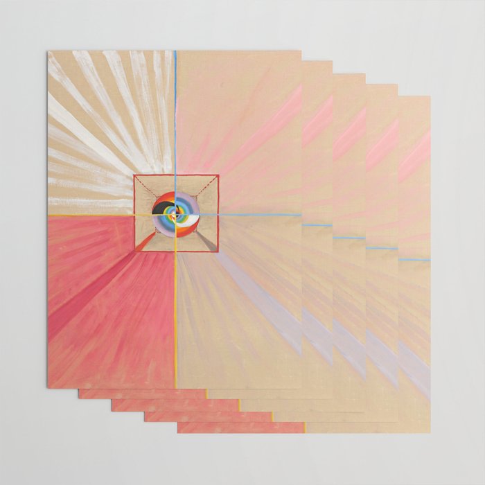Hilma af Klint "The Swan, No. 11, Group IX-SUW" Wrapping Paper Gallery Image 3