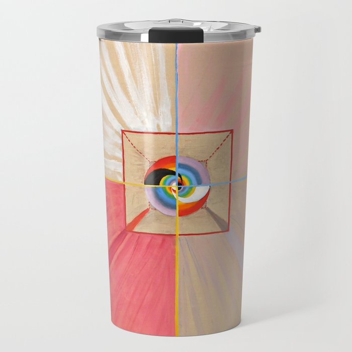 Hilma af Klint "The Swan, No. 11, Group IX-SUW" Travel Mug Gallery Image 1