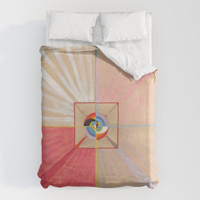 Hilma af Klint "The Swan, No. 11, Group IX-SUW" Duvet Cover Gallery Image 1