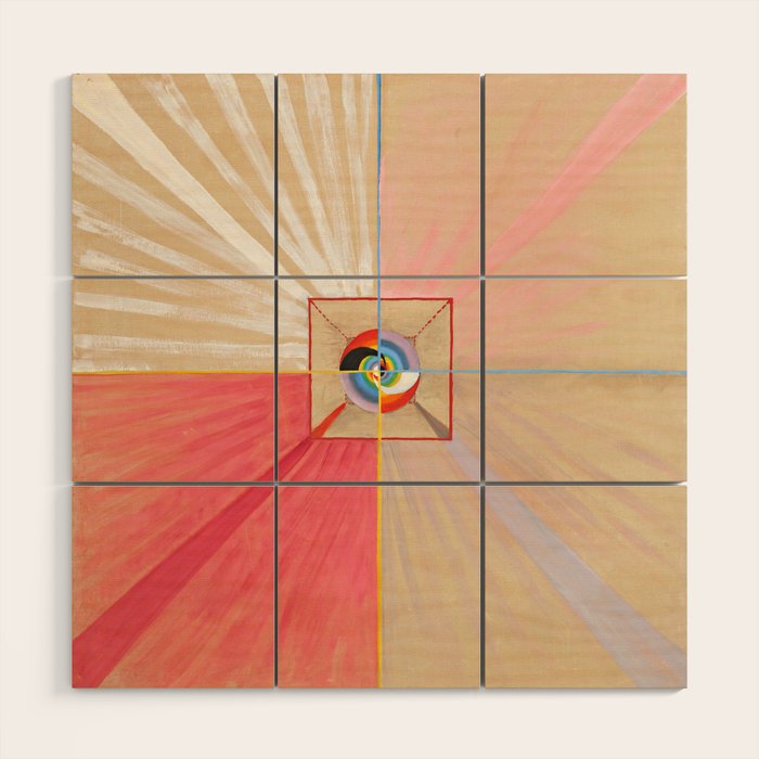 Hilma af Klint "The Swan, No. 11, Group IX-SUW" Wood Wall Art Gallery Image 1