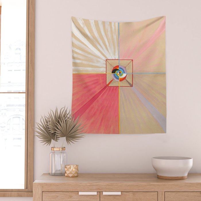 Hilma af Klint "The Swan, No. 11, Group IX-SUW" Wall Tapestry Gallery Image 2