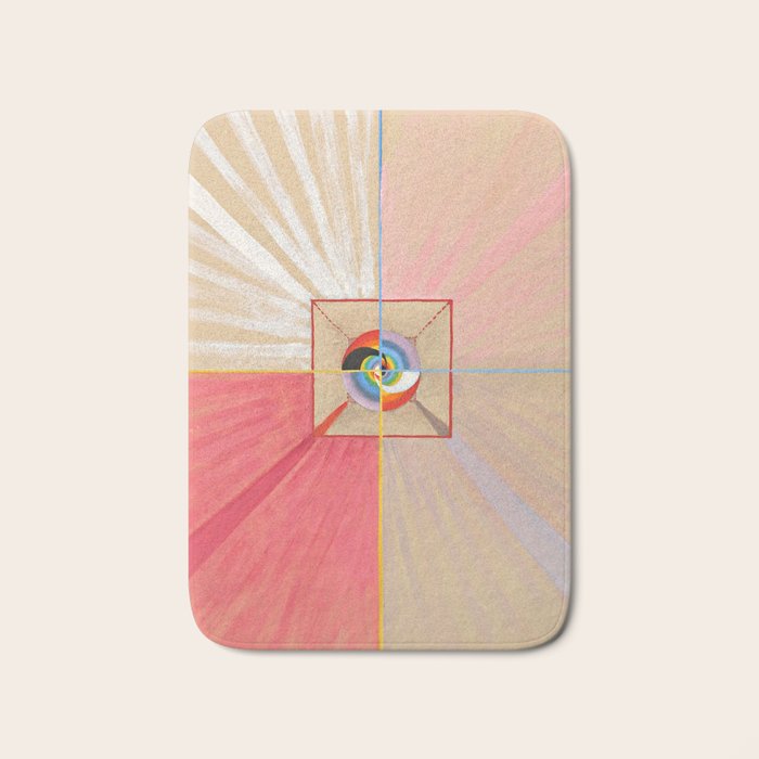 Hilma af Klint "The Swan, No. 11, Group IX-SUW" Bath Mat Gallery Image 1