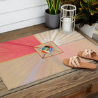 Hilma af Klint "The Swan, No. 11, Group IX-SUW" Outdoor Rug Gallery Image 2