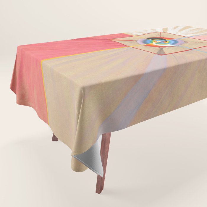Hilma af Klint "The Swan, No. 11, Group IX-SUW" Tablecloth Gallery Image 1
