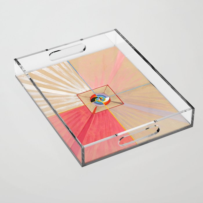 Hilma af Klint "The Swan, No. 11, Group IX-SUW" Acrylic Tray Gallery Image 1