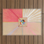 Hilma af Klint "The Swan, No. 11, Group IX-SUW" Outdoor Rug Gallery Image 1