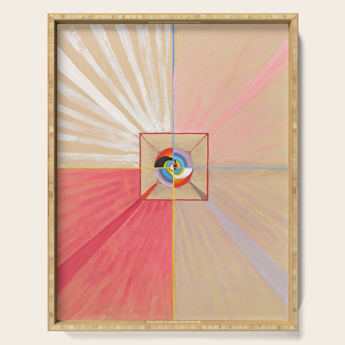 Hilma af Klint "The Swan, No. 11, Group IX-SUW" Serving Tray Gallery Image 1