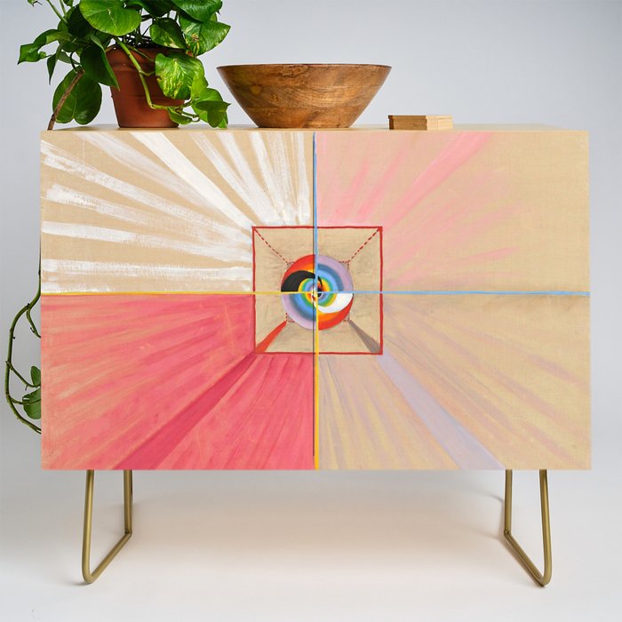 Hilma af Klint "The Swan, No. 11, Group IX-SUW" Credenza Gallery Image 1