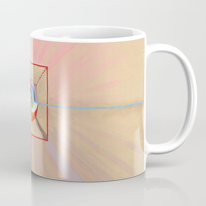 Hilma af Klint "The Swan, No. 11, Group IX-SUW" Coffee Mug Gallery Image 1