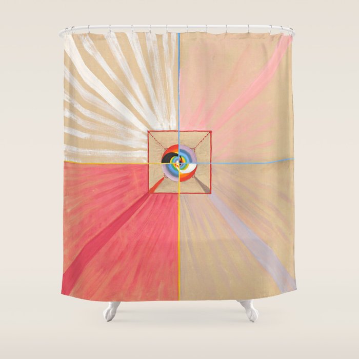 Hilma af Klint "The Swan, No. 11, Group IX-SUW" Shower Curtain Gallery Image 1