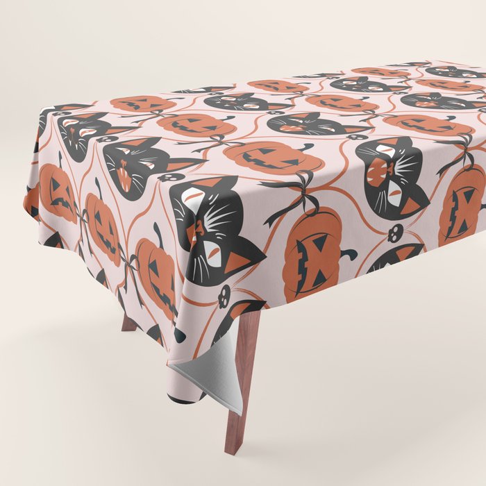 Enchanted Vintage Halloween Tablecloth Gallery Image 1