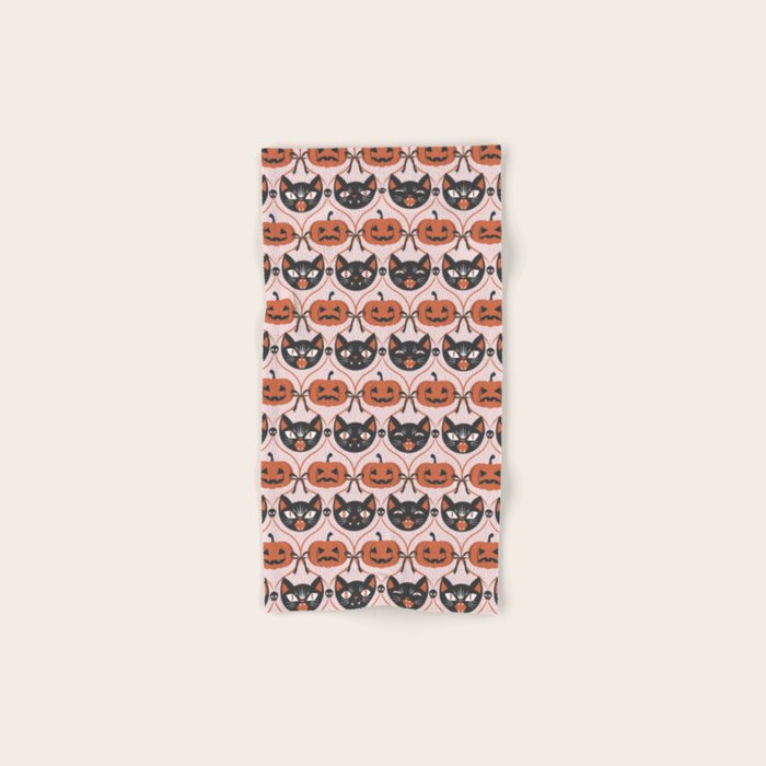 Enchanted Vintage Halloween Bath Towel Gallery Image 1