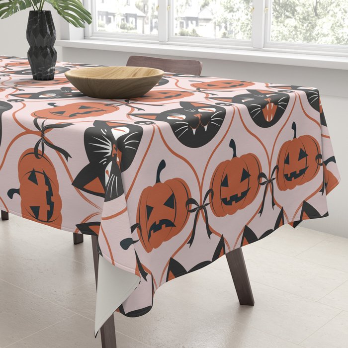 Enchanted Vintage Halloween Tablecloth Gallery Image 3