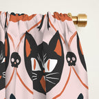 Enchanted Vintage Halloween Window Curtain Gallery Image 2