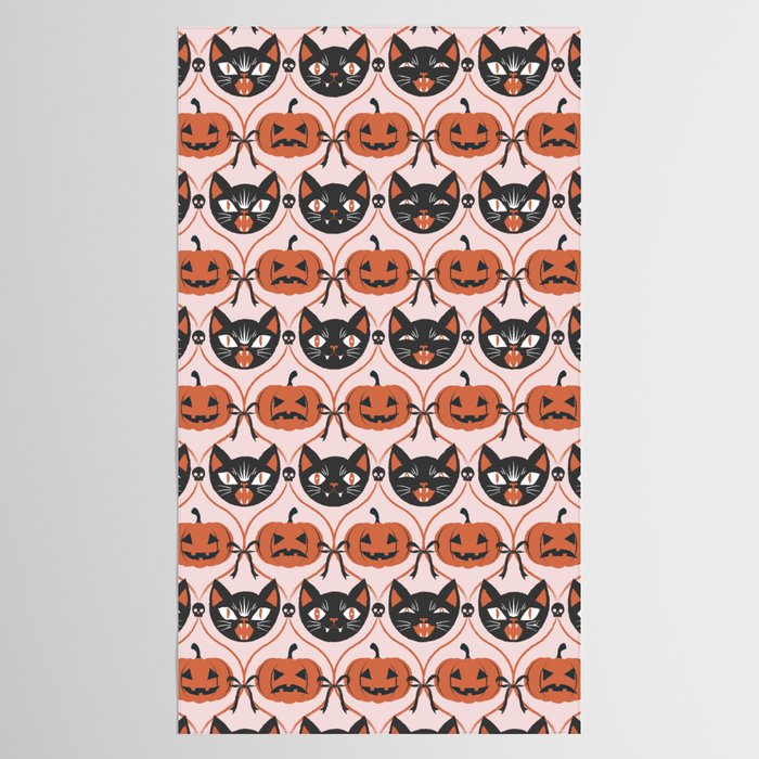 Enchanted Vintage Halloween Tablecloth Gallery Image 2