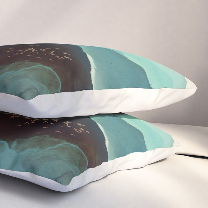 Indigo Mountains Pillow Sham Gallery Image 3