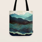 Indigo Mountains Tote Bag Gallery Image 1