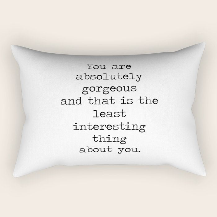 Absolutely Gorgeous Rectangular Pillow Gallery Image 2