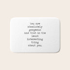 Absolutely Gorgeous Bath Mat Gallery Image 1