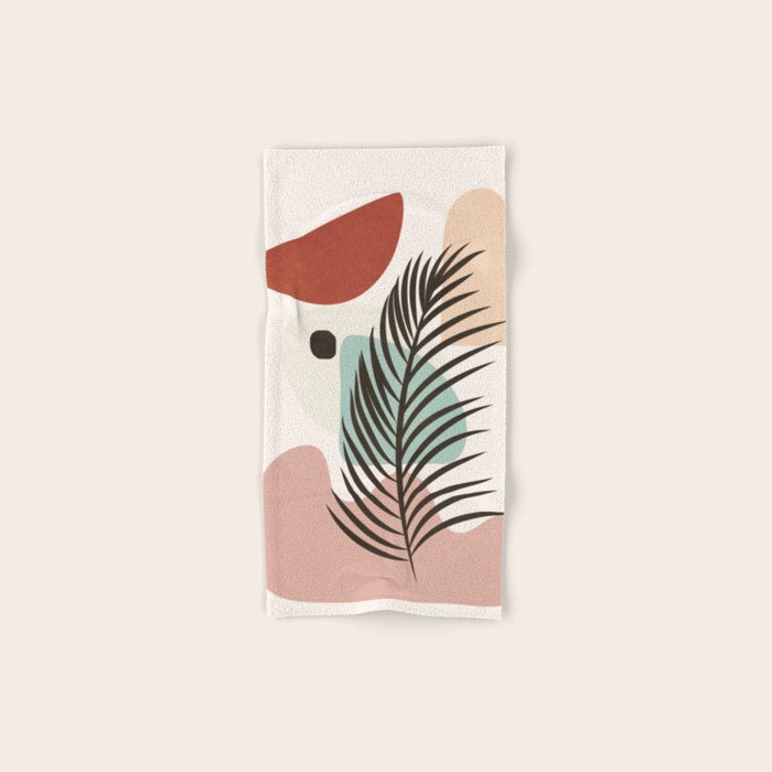 Leaf Design 02 Bath Towel Gallery Image 1