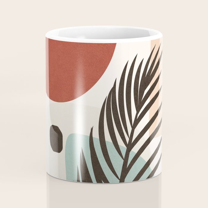 Leaf Design 02 Coffee Mug Gallery Image 4