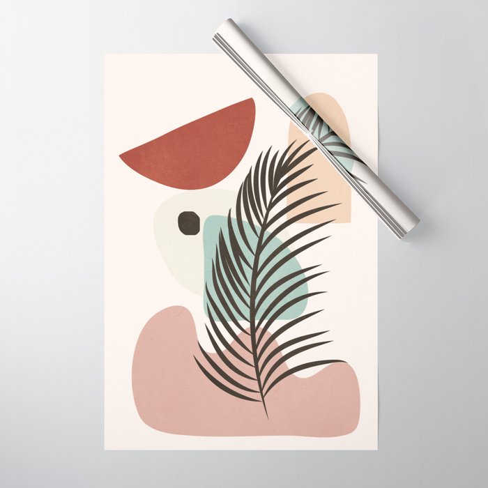 Leaf Design 02 Wrapping Paper Gallery Image 1