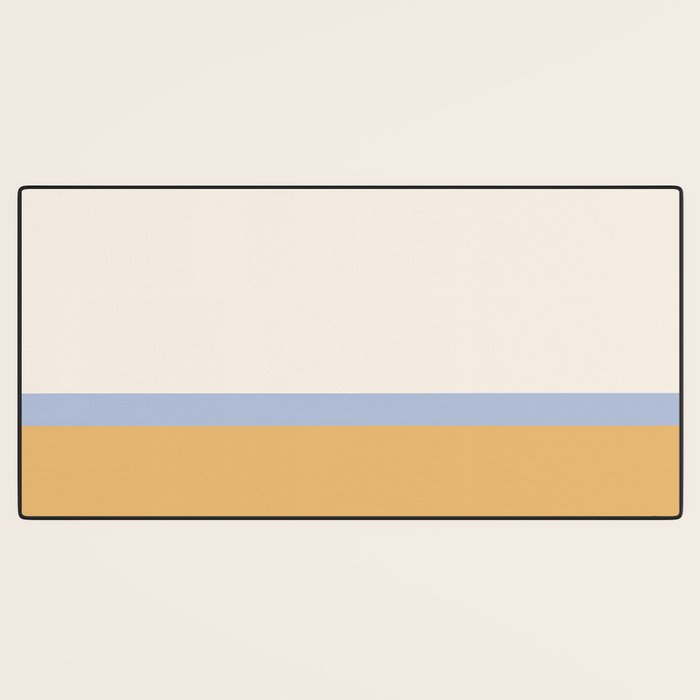 Neutral Summer Colour Block Desk Mat Gallery Image 3