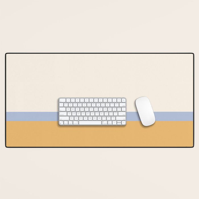 Neutral Summer Colour Block Desk Mat Gallery Image 1