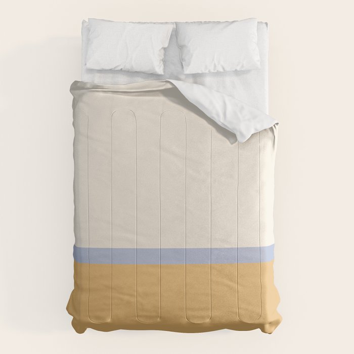 Neutral Summer Colour Block Comforter Gallery Image 6