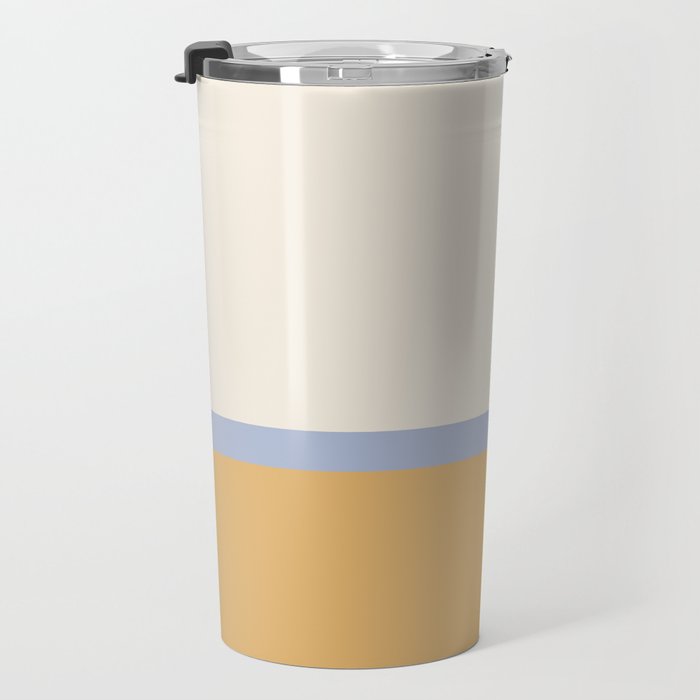 Neutral Summer Colour Block Travel Mug Gallery Image 3