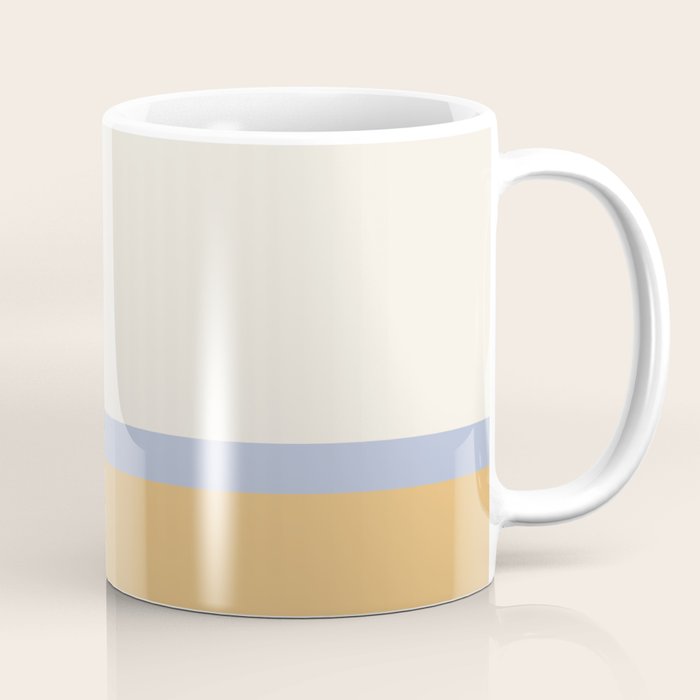 Neutral Summer Colour Block Coffee Mug Gallery Image 1