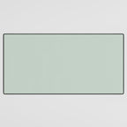 Light Sage Green Solid Desk Mat Gallery Image 3