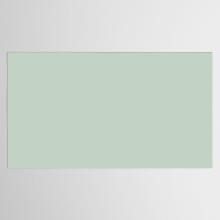 Light Sage Green Solid Tablecloth Gallery Image 2