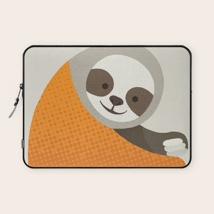 Whimsy Sloth Laptop Sleeve Gallery Image 1