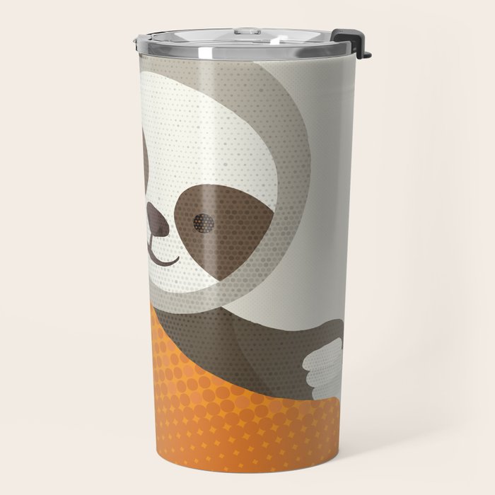 Whimsy Sloth Travel Mug Gallery Image 2