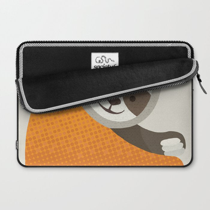 Whimsy Sloth Laptop Sleeve Gallery Image 2