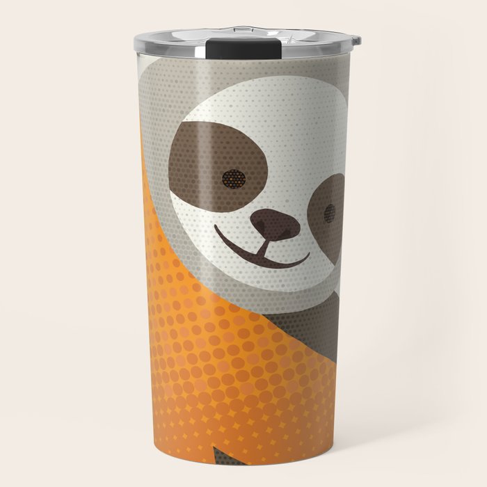 Whimsy Sloth Travel Mug Gallery Image 1